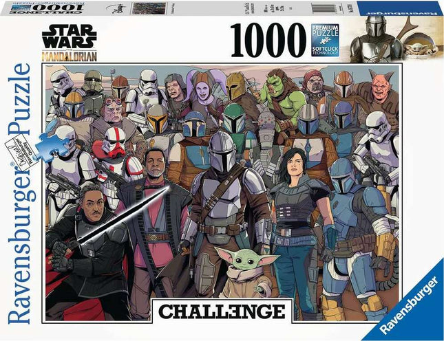 Star Wars: The Mandalorian Challenge (1000 pc Puzzle)