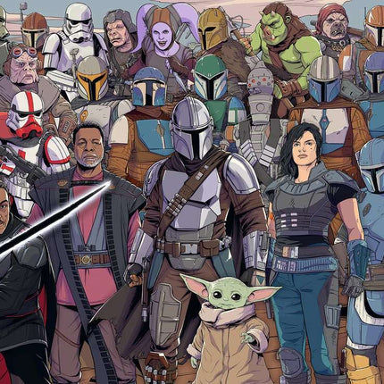 Star Wars: The Mandalorian Challenge (1000 pc Puzzle)
