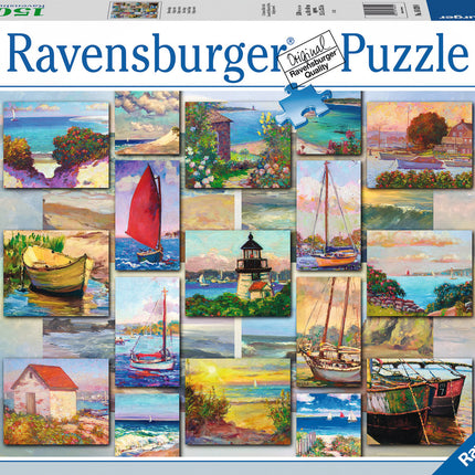 Coastal Collage (1500 pc Puzzle)