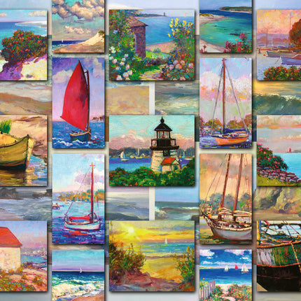 Coastal Collage (1500 pc Puzzle)