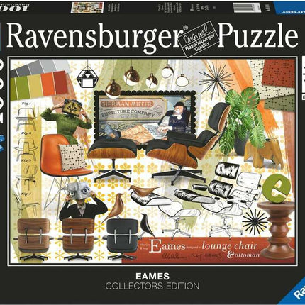 Eames Design Classics (1000 pc Puzzle)