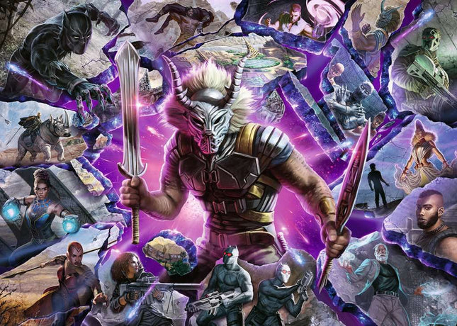 Marvel Villainous: Killmonger (1000 pc Puzzle)