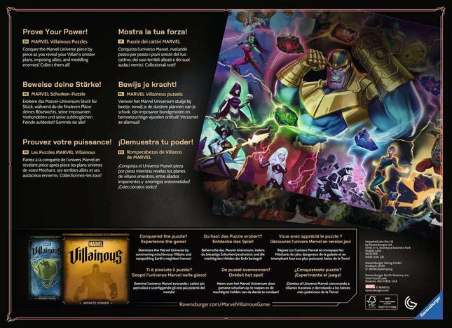 Marvel Villainous: Killmonger (1000 pc Puzzle)