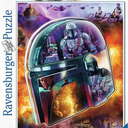 The Mandalorian Helmet (770 pc Large Format Puzzle)