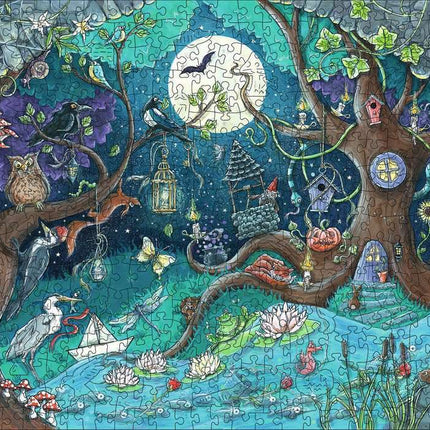 Fantasy Forest (500 pc Wooden Puzzles)