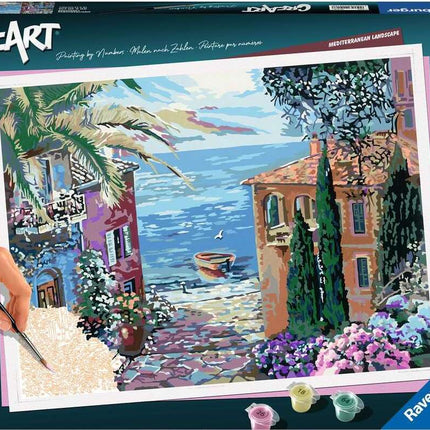 CreArt: Paint-By-Number Mediterranean Flair 12x16