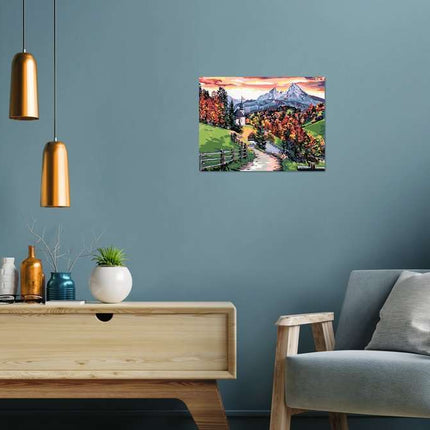 CreArt: Paint-By-Number Beautiful Bavaria 12x16