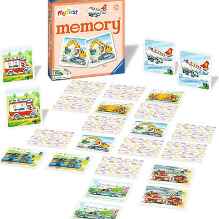 My First Memory: Vehicles game