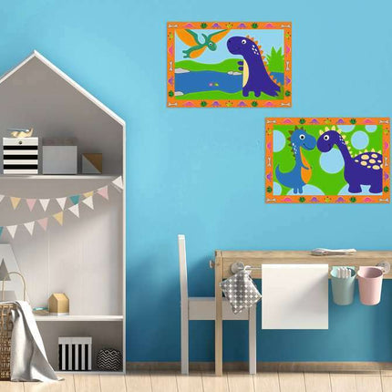 CreArt Jr: Paint-By-Number -  Land of the Dinosaurs (2 images)