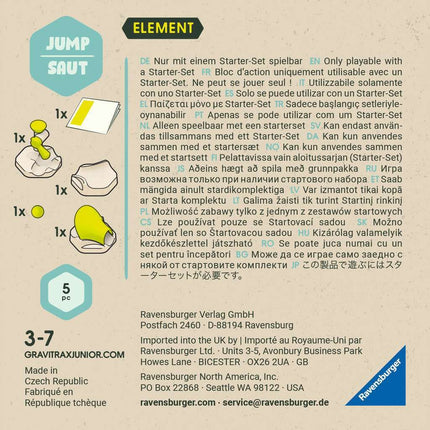 GraviTrax Junior Element Jump - Marble run accessories