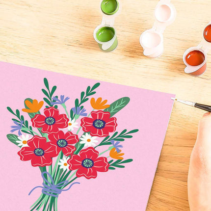 CreArt: Poppy Bouquet 8x8