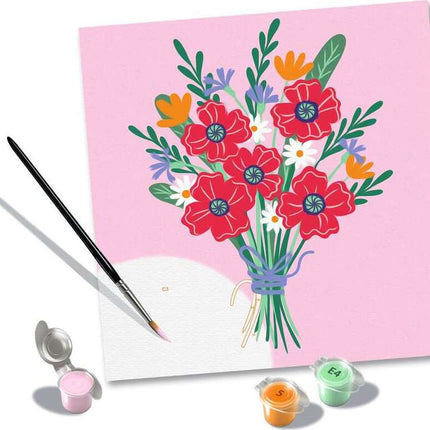 CreArt: Poppy Bouquet 8x8