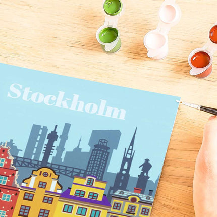 CreArt: Colorfun Stockholm 10x12