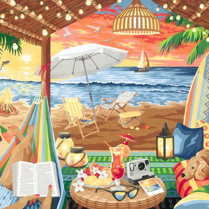 CreArt CV: Cozy Cabana 12x16