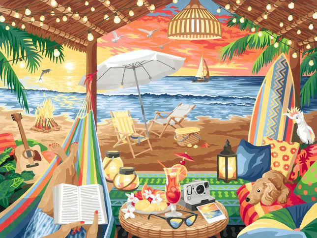 CreArt CV: Cozy Cabana 12x16