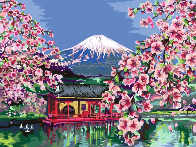 CreArt CV: Japanese Cherry Blossom 12x16