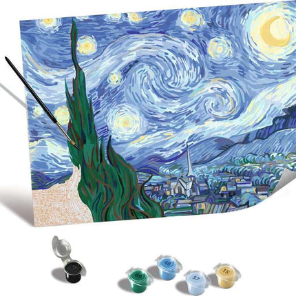 CreArt CV: Van Gogh Starry Night 12x16