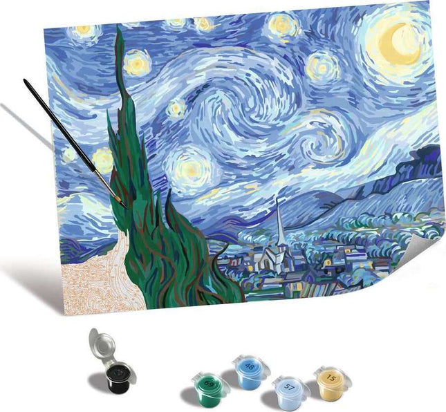 CreArt CV: Van Gogh Starry Night 12x16