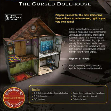 Escape the Room Cursed Dollhouse