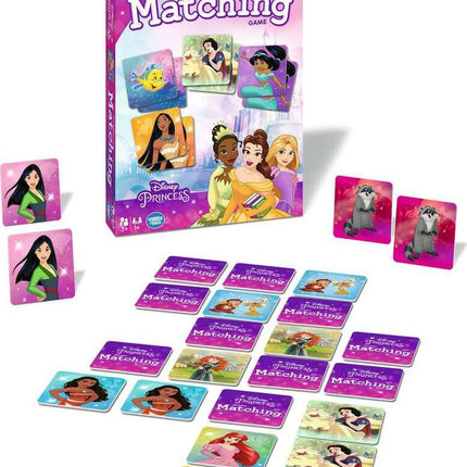 Princess Matching Game - Trilingual