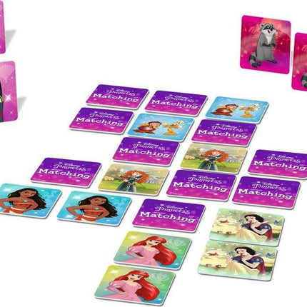 Princess Matching Game - Trilingual