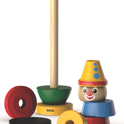 BRIO Stacking Clown