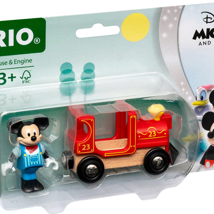 BRIO Mickey Mouse & Engine