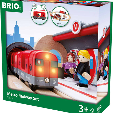 BRIO Metro Railway Set