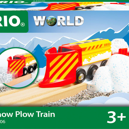 BRIO Snow Plow Train