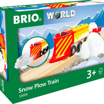 BRIO Snow Plow Train