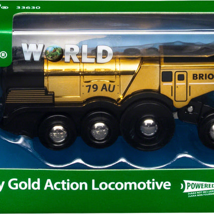 BRIO Mighty Golden Action Locomotive