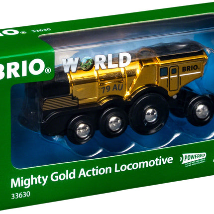BRIO Mighty Golden Action Locomotive