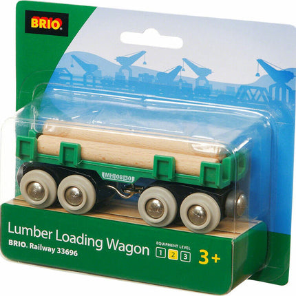 BRIO Lumber Loading Wagon