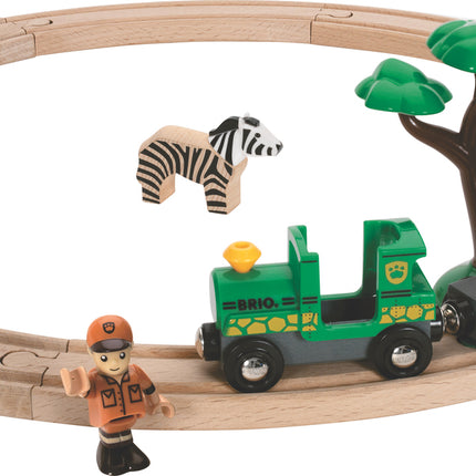 BRIO Safari Railway Set