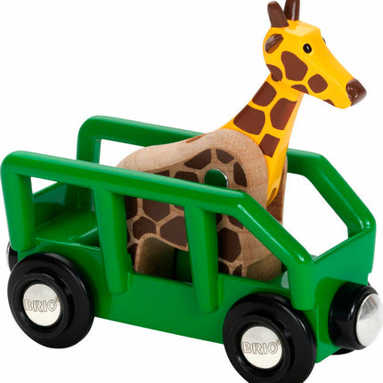 BRIO Giraffe and Wagon
