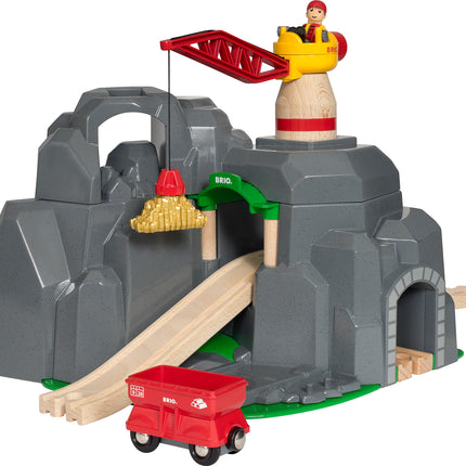 BRIO Crane & Mountain Tunnel (Accessory)