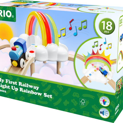 My First Railway Light Up Rainbow Set