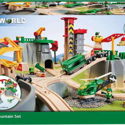 BRIO Cargo Mountain Set