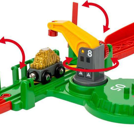 BRIO Cargo Mountain Set