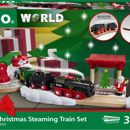 BRIO Christmas Steaming Train Set