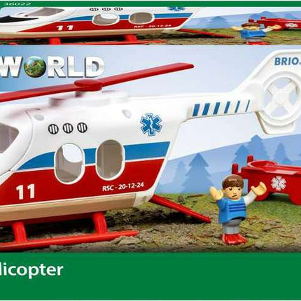 BRIO World – 36002 Rescue Helicopter