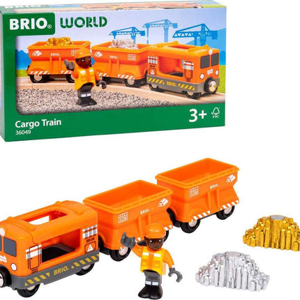 BRIO Gold World Cargo Train
