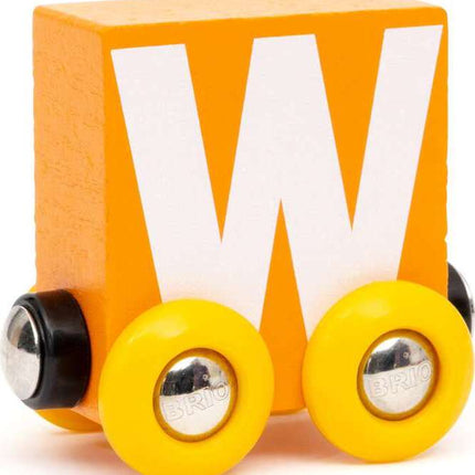 Letter Train - "W"
