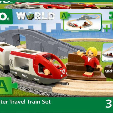 BRIO World – 36079 Starter Travel Train Set