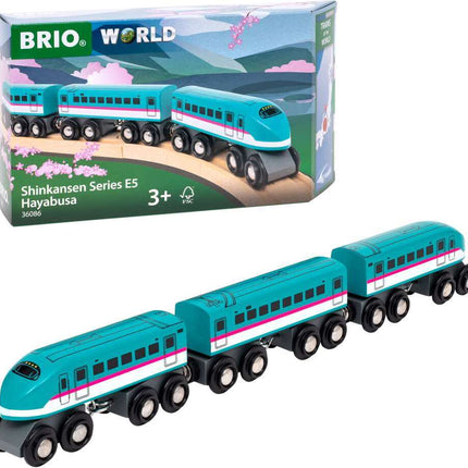 BRIO World Trains of the World Shinkansen Series E5 Hayabusa