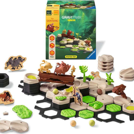 Gravitrax Junior Bundle Lion King - Marble run for kids