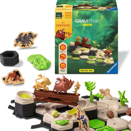 Gravitrax Junior Bundle Lion King - Marble run for kids