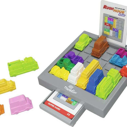 ThinkFun Rush Hour Jr Traffic Jam Logic Game for Kids