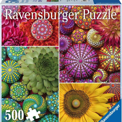 Elspeth McLean - Mandala Blooms (500 pc Puzzle)