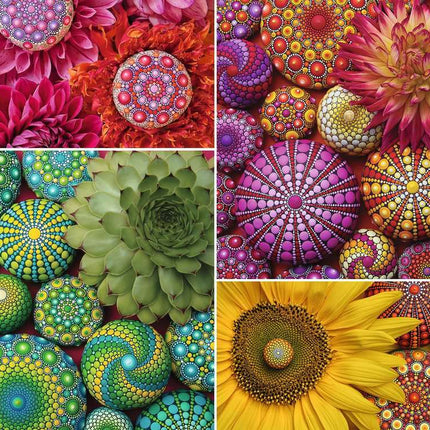 Elspeth McLean - Mandala Blooms (500 pc Puzzle)